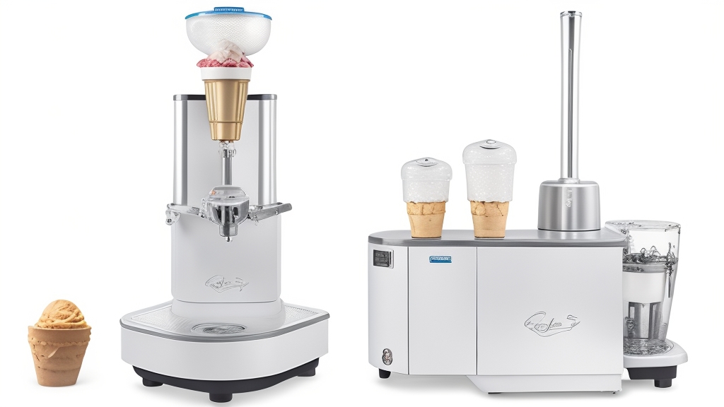 A képen a legjobb fagylaltgépek válogatása található
