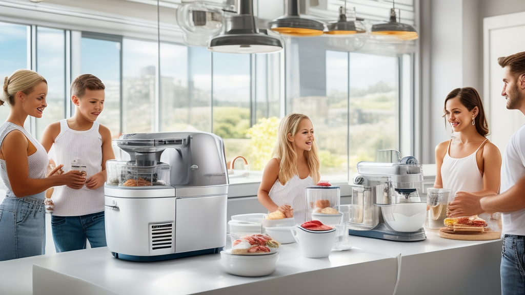 Több fagylaltgép egymás mellett - kiválasztási folyamat